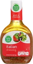 Aderezo Food Club Italian Dressing - 710ML