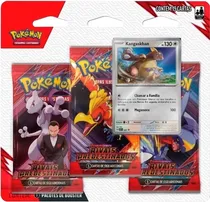 Cartas Pokémon EV10 Rivais Predestinados Kangaskhan - 100 - 10521 (19 Cartas)