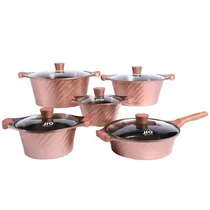 Jogo de Panela Jio Rose com 10 Peças 20/ 24/ 28/ 32/ 28CM com Tampas