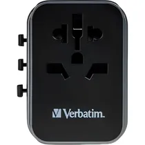 Adaptador Universal de Tomada Verbatim UTA-03 30 W - Preto (49545)