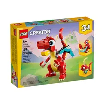Juguete de Construcción Lego Creator Red Dragon 3 En 1 31145 149 Piezas