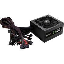 Fonte Corsair 750W CX750 CP-9020279-BR 80PLUS Bronze