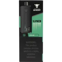 Vaper Descart Vel The Black Sheep Slim Fresh Mint 10000 Puffs