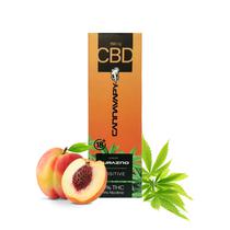 Vape Descartavel Cannavapy Positive 600 Puffs com 150MG CBD/5% Nicotina /0% THC - Pessego