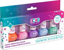 Make It Real Accesorios de Nina Color Pastel 5 Esmaltes Plastico Multicolor