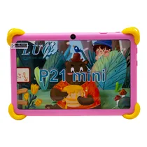 Tablet Luo P21 Mini Kids / 7" / 3GB / 64GB / 4000MAH / 2.0MP + 5.0MP / Android 14 / Bluetooth / Wifi - Rosa