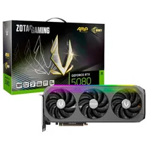 Placa de Vídeo Zotac RTX5080 Amp Extreme Infinity, 16GB GDDR7 2670MHZ 256BIT, DP, HDMI, ZT-B50800B-10P
