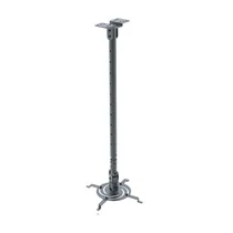 Suporte de Teto para Projetor Klip Xtreme KPM-610B / Inclinavel / Giro 360º / Universal - Preto