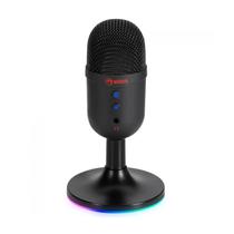 Microfone Gaming Marvo Scorpion MIC-06 / 16KHZ / RGB / USB - Preto