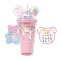 Hot Focus Figuras Gummy Bear Vaso Con Accesorios Plastico Multicolor
