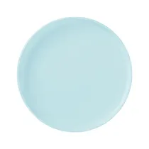 Plato de Porcelana para Postre PP-187 Playo 20 CM Celeste