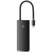 Hub Baseus Lite Series 5 Em 1 USB-C - Preto (WKQX040001)