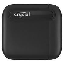 SSD Portatil Crucial X6 CT1000X6SSD9 de 1TB Ate 800 MB/s de Leitura - Preto