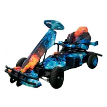 Carrinho Kart Elétrico Smart Ecoxtreme - 8" - Bluetooth - Azul Fogo