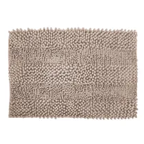 Tapete de Chenilla para Banheiro 45X70CM - Cinza