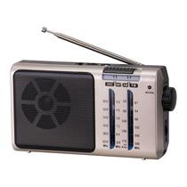 Radio Portatil Ecopower EP-F30 - AM/FM/SW - Aux - Recarregavel - Dourado