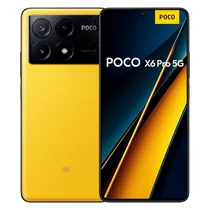 Celular Xiaomi Poco X6 Pro DS/12RAM/512GB 5G 4K Yellow Global L/Peq CX Fei