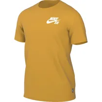 Camiseta Nike Masculino SB Classic Logo Skate L Amarelo – DC7817716