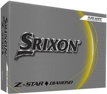 Bola de Golfe Srixon Z-Star Diamond Pure White (12 Unidades)