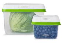 Rubbermaid Set Contenedor Fresh Works Produce Saber Plastico s/C