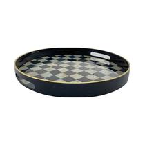 Bandeja Decorativa Concepts 420-513445 38 X 4 CM Negro