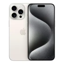 Apple iPhone 15 Pro Max A3106 Be/A 1TB 8GB Ram Tela 6.7" - Branco Titanio (Anatel)