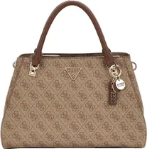 Bolsa Guess BG967207 LGW Feminina - Latte Logo Brown