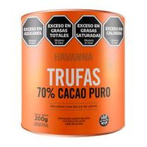 Trufas Havanna 70% Cacau Lata 200G