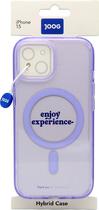 Case Joog para iPhone 15 Magsafe Transparent Purple