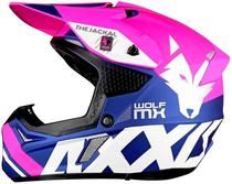 Axxis Casco Wolf Jackal C18 (T) L Mate Rosa