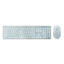 Kit Mouse e Teclado Aigo V500 - Prata