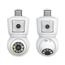 Mini Camera de Segurança Smart Wifi WFGM-En / Visao Duplo / 360º / Visao Noturna / Wifi / Detecção de Movimento / App Icsee - Branco