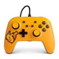 Controle Powera Enhanced Wired Pokemon Pixel Pikachu para Nintendo Switch - PWA-A-02447