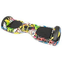 Scooter Elétrico Power Board C06BT - 6.5" - Bluetooth - com Bolsa - Amarelo