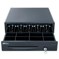 Gaveta de Dinheiro Zkteco ZKC0508 5BAIAS Preto Iva