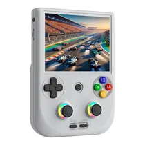Console Gameboy Anbernic RG 406V - Wi-Fi/ Bluetooth - Recarregável - PS1/ PS2/ PSP/ Nintendo - 4" - Cinza