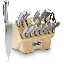 Jogo de Facas Cuisinart Inox com Suporte 19 Pçs