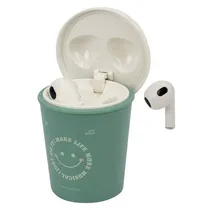 Fone de Ouvido Yookie Coffee Cup YKS052 Wireless Verde