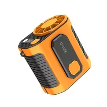 Mini Ventilador G-Tide FW01 - 4400MAH - 3 Em 1 - USB-C - Laranja