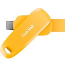 Pendrive Sandisk G46 Ultra Dual Phone USB-C/USB-A 128GB – Amarelo SDDDC6