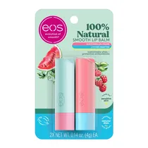 Balsamo Labial Eos Lip Natural 2 Unidades - Watermelon/Lychee Martini