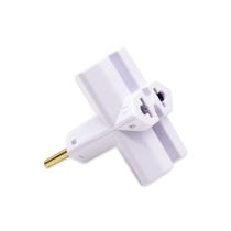 Adaptador de Tomada Benjamin Tipo T 10A / 25000W - Branco