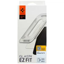 Pelicula para iPhone 15/16 Spigen Glastr Ez Fit AGL06903 - 2 Unidades