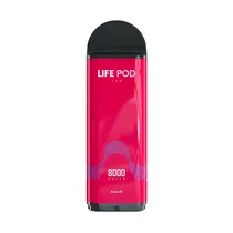 Vape Descartável Life Pod Eco Pro Cartridge 8000 Puffs - Cherry Bomb