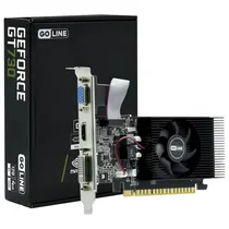 Placa de Video Goline 4GB Nvidia Geforce GT730 GDDR3 GL-GT730-4GB-D3 128BITS 700MHZ HDMI, DVI, VGA(D-Sub)