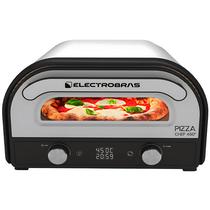 Forno Eletrico Electrobras EBHPZ450 Pizza Chef 110V Silver/Preto