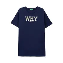 Camiseta Infantil Benetton 3I1XC10HH 501