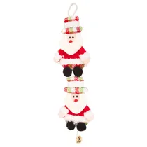 Enfeite Pendente Natal Papai Noel 12X48CM