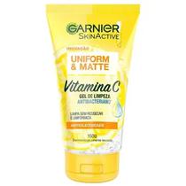 Garnier Gel Limpieza Skinactive Express Aclara Vit. C 100% Poliester (Poliester Reciclado, 55%) 150 ML s/C