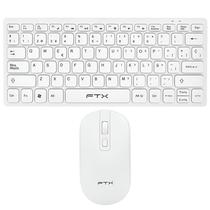 Teclado BT FTX FTXGK03 c/Mouse s/fio Branco Portugues